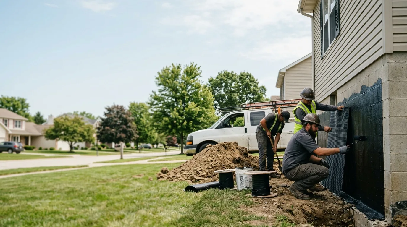 Basement Waterproofing in Maineville, OH near me